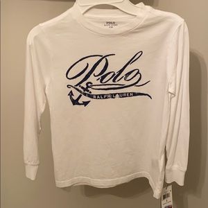 Polo long sleeve tee size 6